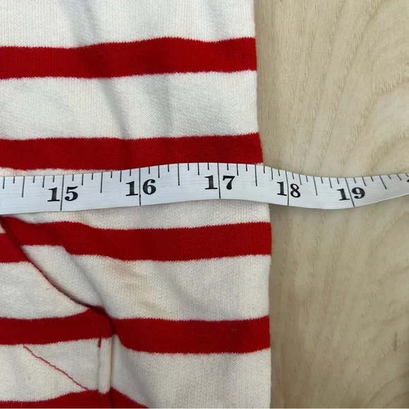 Juicy Couture Red and Cream Striped Zip Up Hoodie - Picture 10 of 12